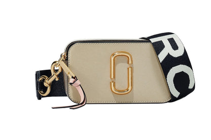 Marc Jacobs The Snapshot Crossbody Bag (Khaki/Multi)