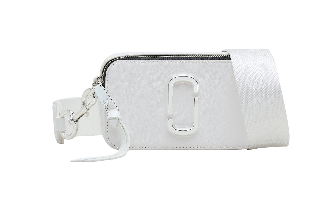 Marc Jacobs The Snapshot DTM Crossbody Bag (White)