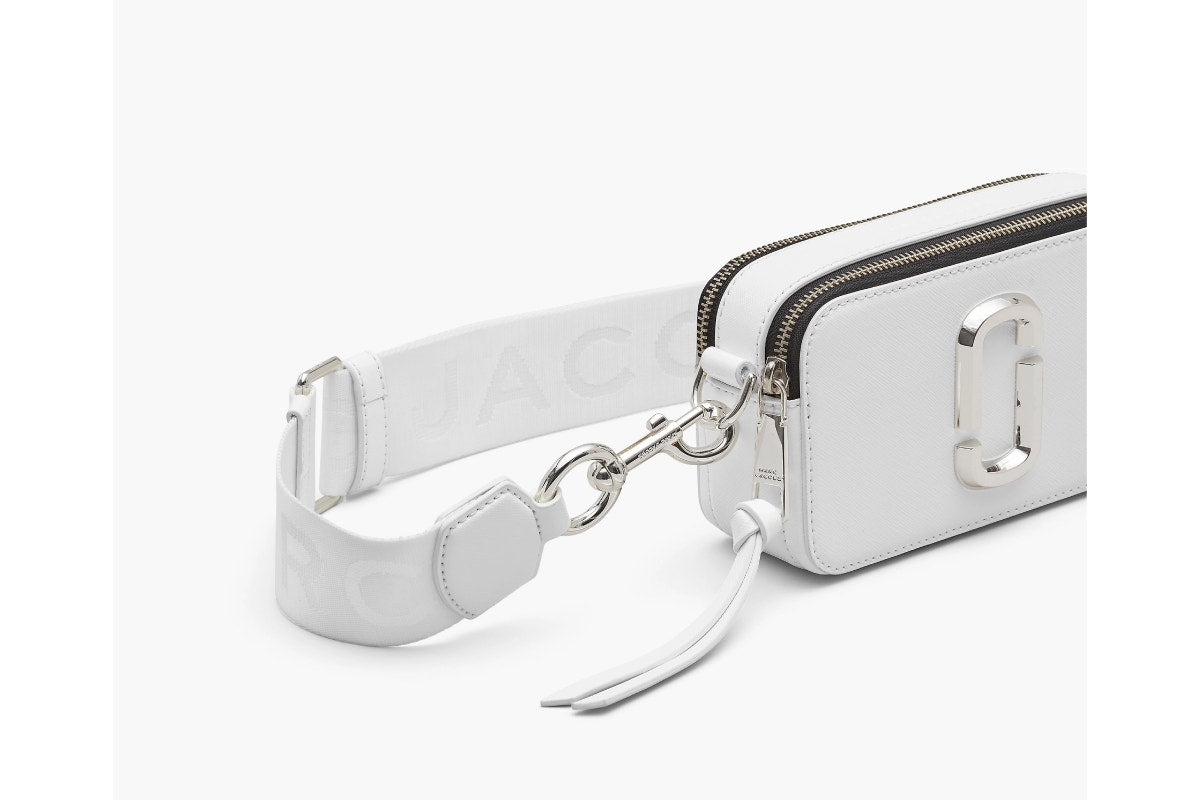 Marc Jacobs The Snapshot DTM Crossbody Bag (White)