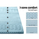 Giselle Bedding Memory Foam Mattress Topper 7-Zone 5cm Queen – view 5