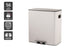 Matt Blatt 56L Dual Compartment Pedal Rubbish Bin