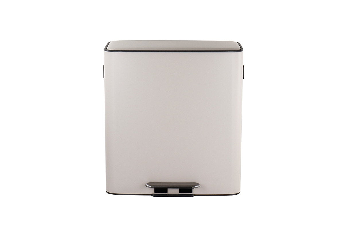 Matt Blatt 56L Dual Compartment Pedal Rubbish Bin