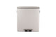 Matt Blatt 56L Dual Compartment Pedal Rubbish Bin