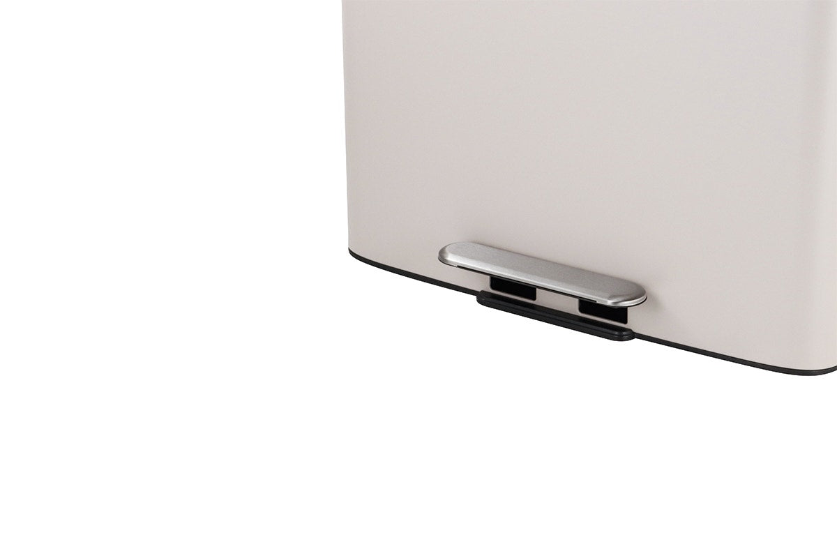 Matt Blatt 56L Dual Compartment Pedal Rubbish Bin