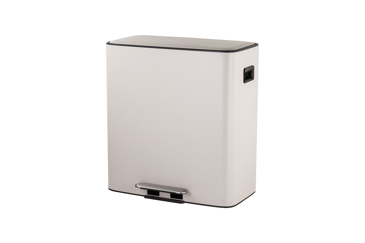 Matt Blatt 56L Dual Compartment Pedal Rubbish Bin
