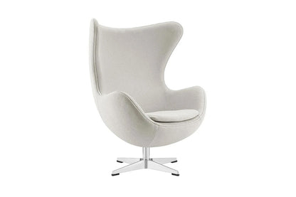 Matt Blatt Arne Jacobsen Egg Chair Replica (Teddy Bone)