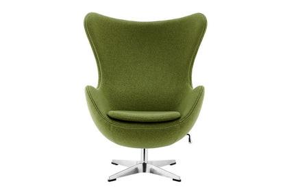 Matt Blatt Arne Jacobsen Egg Chair Premium Replica (Moss Green)