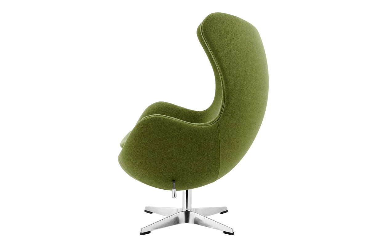 Matt Blatt Arne Jacobsen Egg Chair Premium Replica (Moss Green)