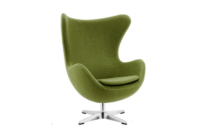 Matt Blatt Arne Jacobsen Egg Chair Premium Replica (Moss Green)