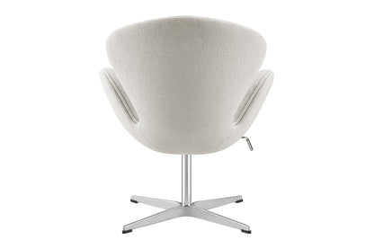 Matt Blatt Arne Jacobsen Swan Chair Replica (Teddy Bone)