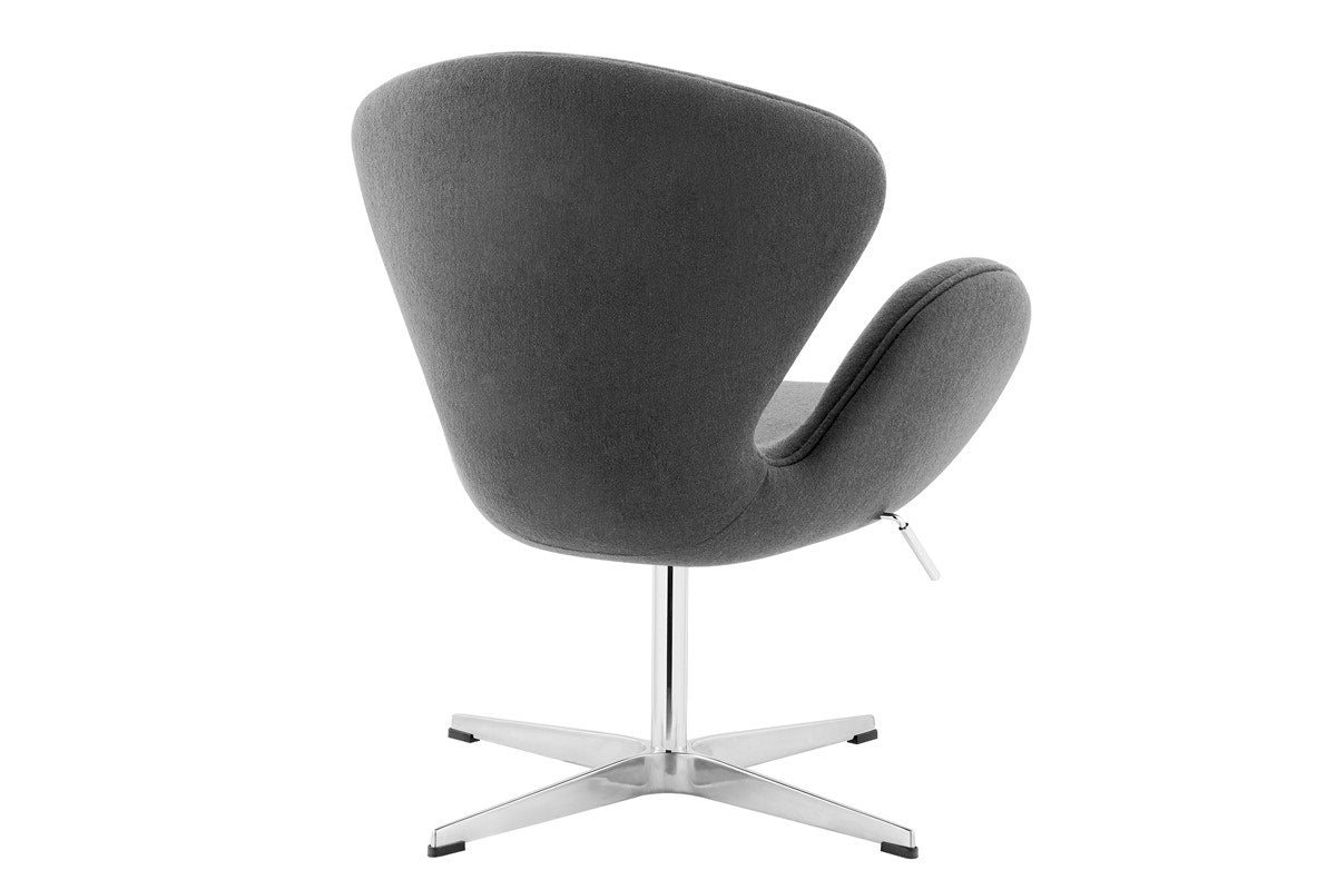 Matt Blatt Arne Jacobsen Swan Chair Replica  - Grey)