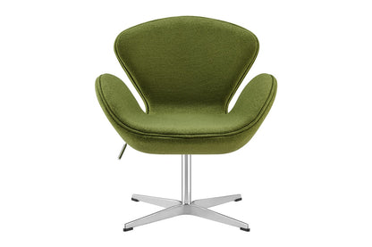 Matt Blatt Arne Jacobsen Swan Chair Replica (Wool Moss Green)