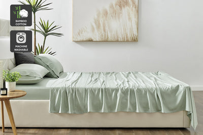 Matt Blatt Bamboo Cotton Sheet Set Green