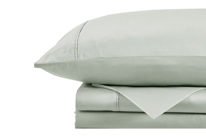 Matt Blatt Bamboo Cotton Bed Sheet Set (Green, King Single)