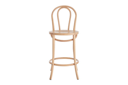 Matt Blatt Bentwood Counter Stool (Natural Beech/Board Seat)
