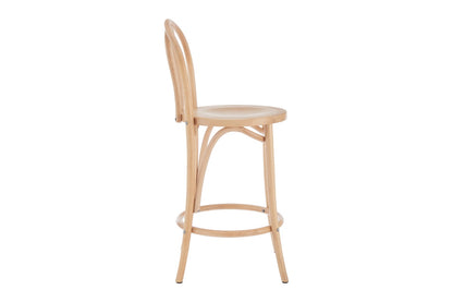 Matt Blatt Bentwood Counter Stool (Natural Beech/Board Seat)