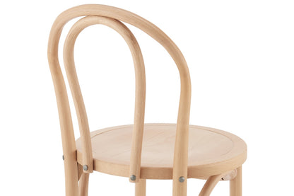 Matt Blatt Bentwood Counter Stool (Natural Beech/Board Seat)