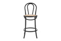 Matt Blatt Bentwood Counter Stool - Black Birch/Rattan Seat