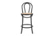 Matt Blatt Bentwood Counter Stool (Black Birch/Rattan Seat)
