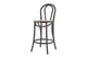 Matt Blatt Bentwood Counter Stool (Black Birch/Rattan Seat)