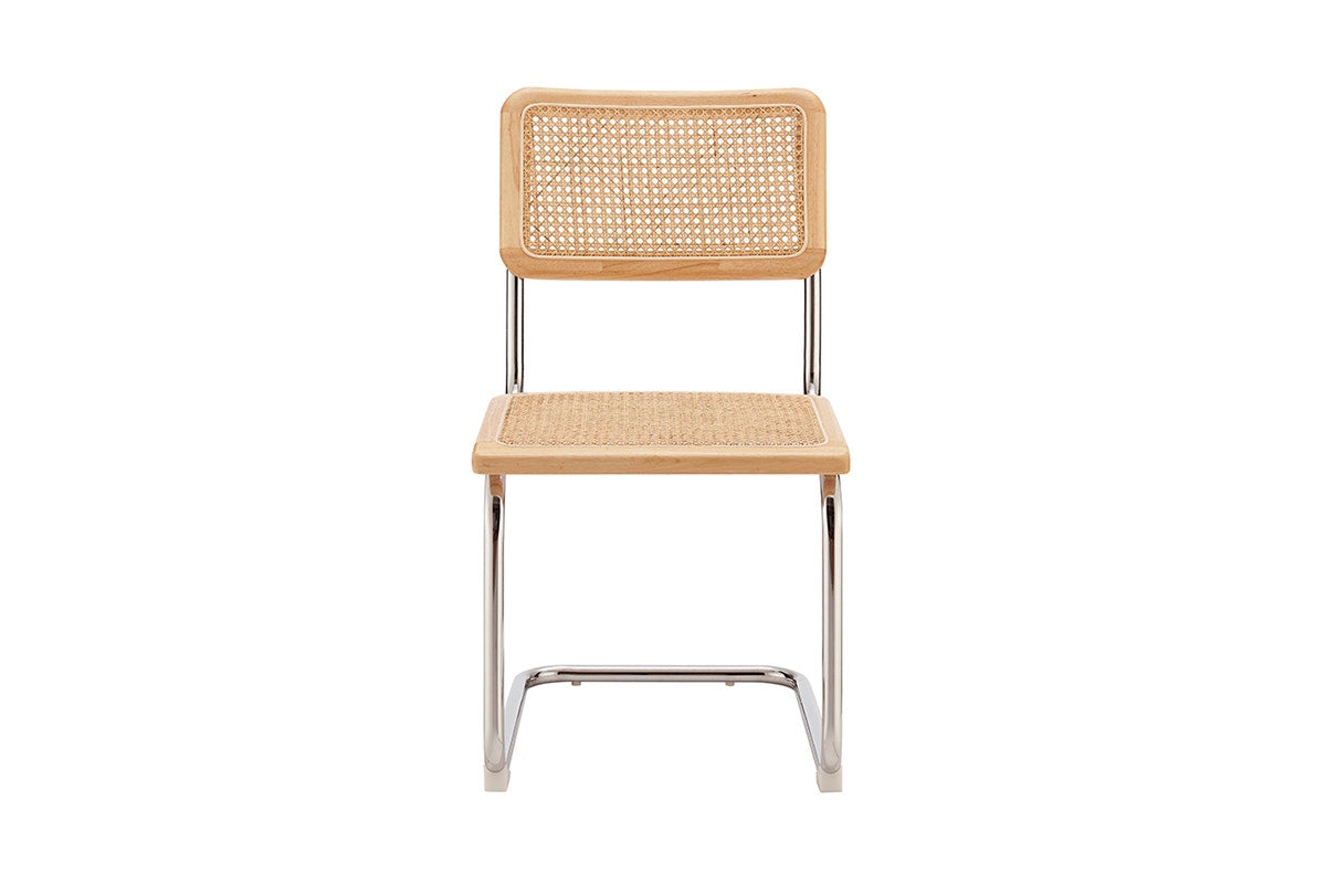 Matt Blatt Set of 2 Marcel Breuer Cesca Dining Chair Replica (Natural/Rattan)