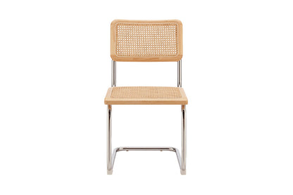 Matt Blatt Set of 2 Marcel Breuer Cesca Dining Chair Replica (Natural/Rattan)