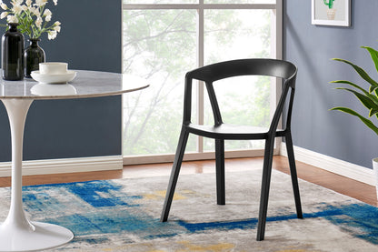 Set of 2 Matt Blatt Patrick Norguet Compas Chairs Replica (Black)