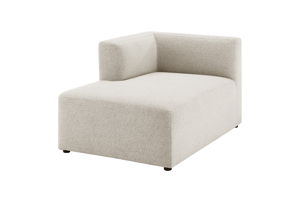 Matt Blatt Curtis Modular Sofa Chaise Seat Left (Popcorn Cream)