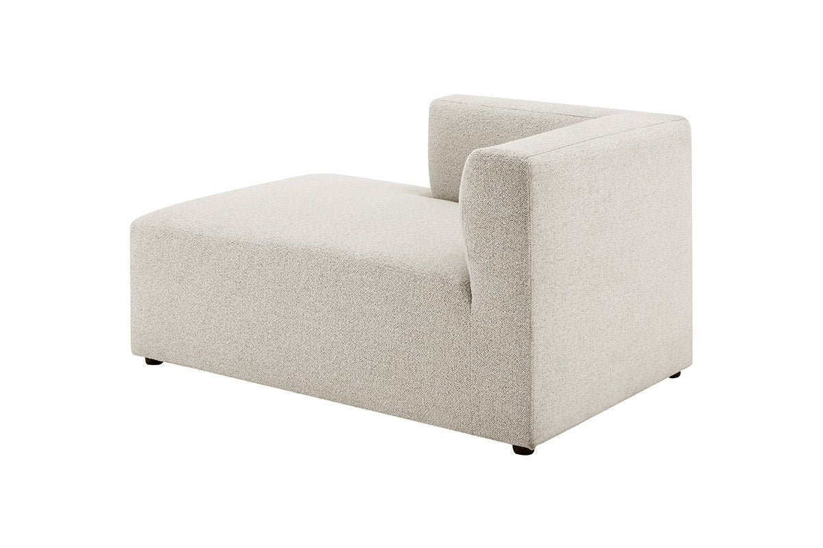 Matt Blatt Curtis Modular Sofa Chaise Seat Left (Popcorn Cream)