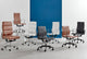 Matt Blatt Eames Premium Replica High Back Soft Pad Office Chair Genuine Leather (White/Chrome)