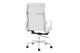 Matt Blatt Eames Premium Replica High Back Soft Pad Office Chair Genuine Leather (White/Chrome)