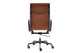 Matt Blatt Eames Premium Replica High Back Soft Pad Office Chair Genuine Leather (Tan/Black)