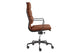 Matt Blatt Eames Premium Replica High Back Soft Pad Office Chair Genuine Leather (Tan/Black)