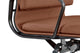 Matt Blatt Eames Premium Replica High Back Soft Pad Office Chair Genuine Leather (Tan/Black)
