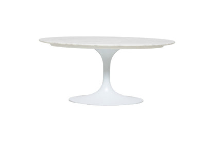 Matt Blatt Eero Saarinen Tulip Coffee Table in Marble Replica