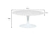 Matt Blatt Eero Saarinen Tulip Coffee Table in Marble Replica