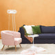 Matt Blatt Eero Saarinen Tulip Side Table in Marble - Replica