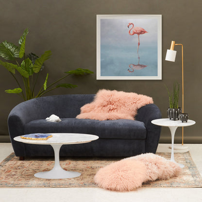 Matt Blatt Eero Saarinen Tulip Side Table in Marble - Replica