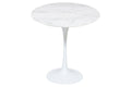 Matt Blatt Eero Saarinen Tulip Side Table in Marble