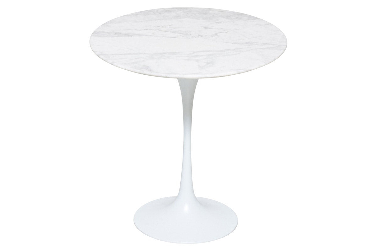 Matt Blatt Eero Saarinen Tulip Side Table in Marble - Replica