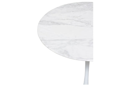 Matt Blatt Eero Saarinen Tulip Side Table in Marble - Replica