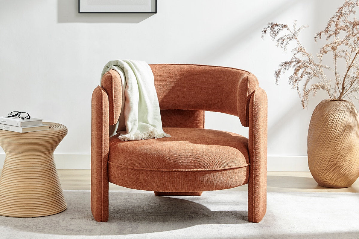 Matt Blatt Katelyn Accent Chair (Orange)