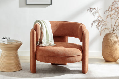 Matt Blatt Katelyn Accent Chair (Orange)