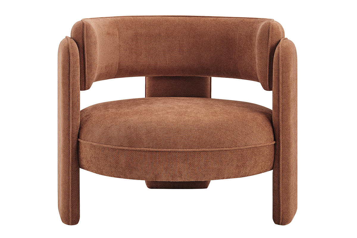 Matt Blatt Katelyn Accent Chair (Orange)