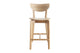 Matt Blatt Set of 2 Larsen Wooden Barstools (Natural)