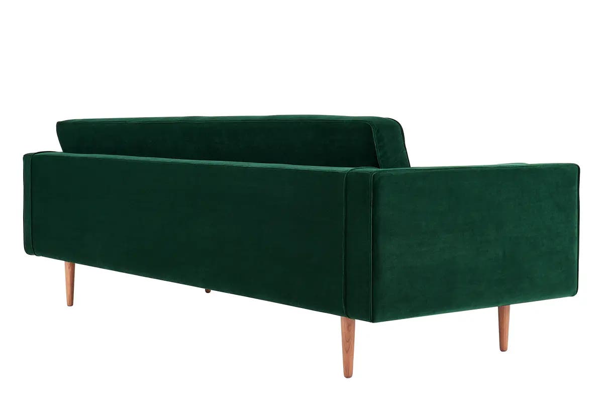 Matt Blatt Marcella Velvet 3-Seater Sofa (Green)
