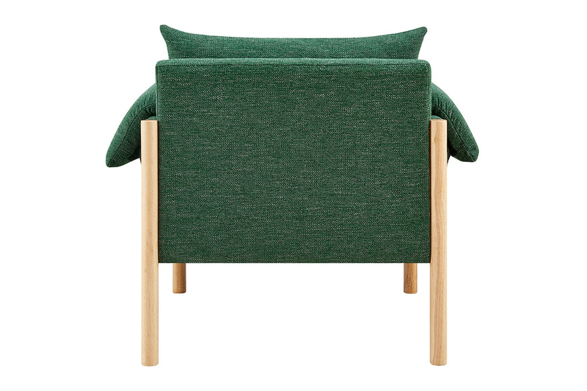 Matt Blatt Nook Upholstered Armchair (Green)