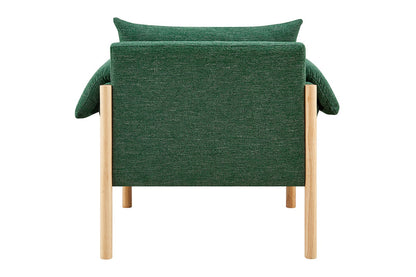 Matt Blatt Nook Upholstered Armchair (Green)