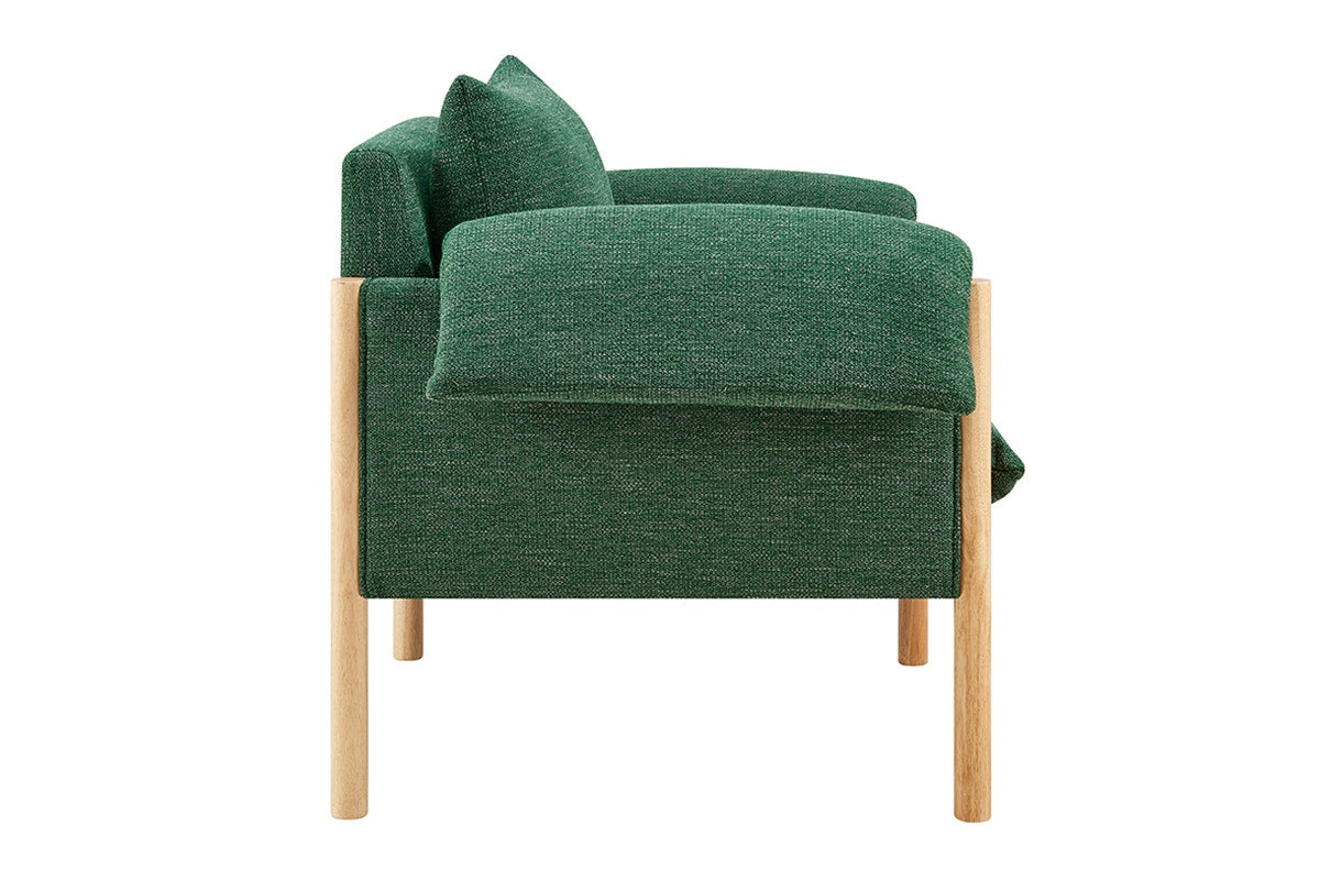 Matt Blatt Nook Upholstered Armchair (Green)