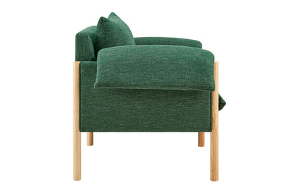 Matt Blatt Nook Upholstered Armchair (Green)